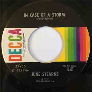 June Stearns - In Case Of A Storm / Man (Sensuous Man)