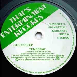 Simonetti / Pignatelli / Morante - Tenebrae