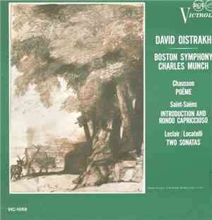 David Oistrakh, Boston Symphony, Charles Munch, Chausson - Saint-Saëns - Le ...