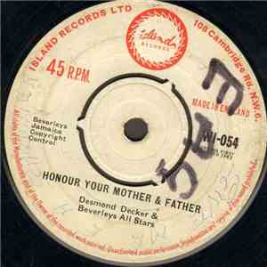 Desmond Decker & Beverleys All Stars - Honour Your Mother & Father / Madgie