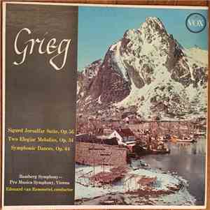 Grieg, Bamberg Symphony, Edouard Van Remoortel - Sigurd Jorsalfar Suite, Op ...
