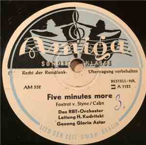RBT Orchester - Five Minutes More / Swing Promenade