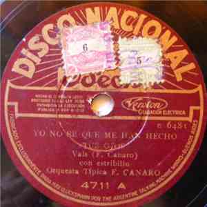 Francisco Canaro Y Su Orquesta Típica - Yo No Se Que Me Han Hecho Tus Ojos  ...