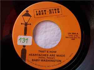Baby Washington - That's How Heartaches Are Made / There He Is