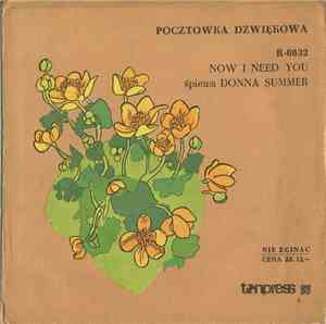 Donna Summer - Now I Need You