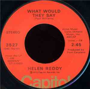 Helen Reddy - What Would They Say / Peaceful
