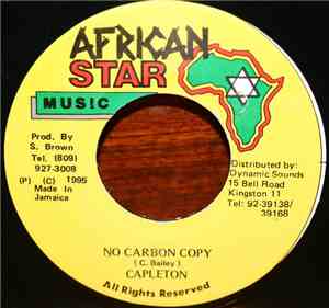 Capleton - No Carbon Copy
