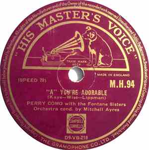 Perry Como With The Fontane Sisters - 