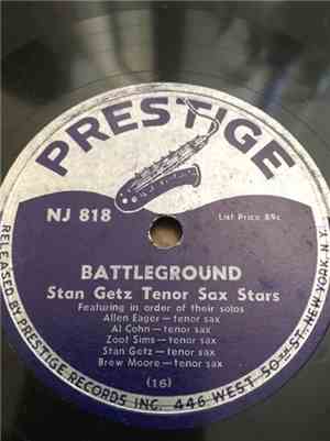 Stan Getz Tenor Sax Stars / Stan Getz Quartet - Battleground / Prezervation