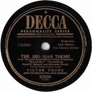 Victor Young And His Orchestra And Chorus - The 3rd Man Theme / Mona Lisa