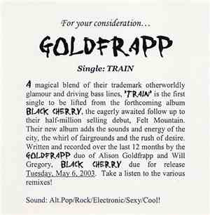 Goldfrapp - Train