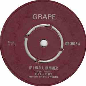 Des All Stars - If I Had A Hammer
