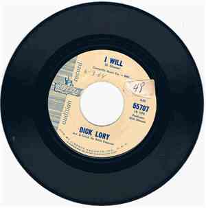 Dick Lory - I Will