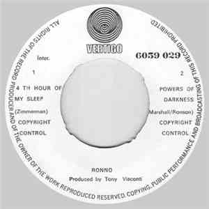 Ronno - 4th Hour Of My Sleep
