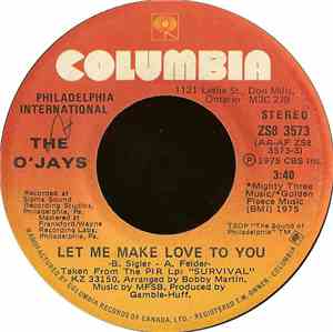 The O'Jays - Let Me Make Love To You