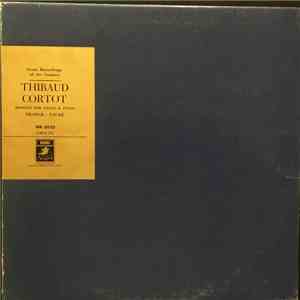 Thibaud, Cortot - Sonatas For Violin & Piano Franck : Fauré