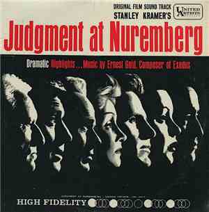 Ernest Gold - Original Film Sound Track Stanley Kramer's Judgment At Nuremb ...