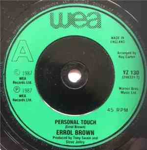 Errol Brown - Personal Touch