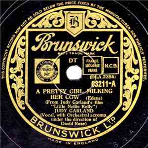 Judy Garland - A Pretty Girl Milking Her Cow