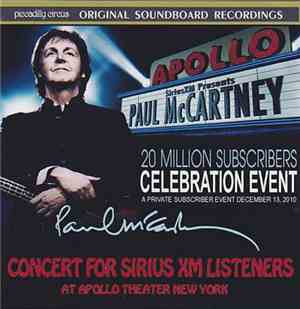 Paul McCartney - Concert For Sirius XM Listeners