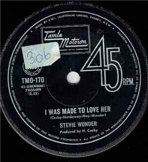 Stevie Wonder - I Was Made To Love Her / Hold Me