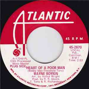 Wayne Boykin - Heart Of A Poor Man / Make Me Yours