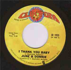 June & Donnie - I Thank You Baby