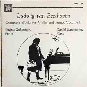 Ludwig van Beethoven Performed By Pinchas Zukerman And Daniel Barenboim - C ...