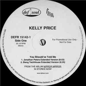 Kelly Price - You Should've Told Me