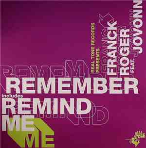 Franck Roger Feat. Jovonn - Remember