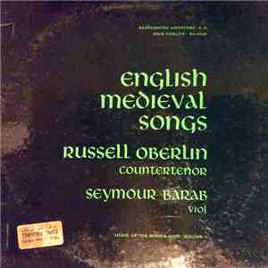 Russell Oberlin, Seymour Barab - Music Of The Middle Ages: Volume V - Engli ...