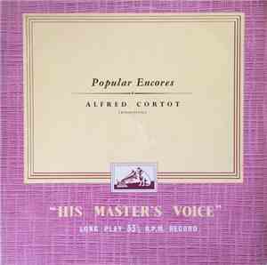 Alfred Cortot - Popular Encores