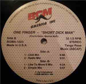 One Finger - Short Dick Man