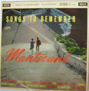 Mantovani - Songs To Remember