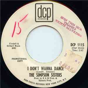 The Simpson Sisters - I Don't Wanna Dance