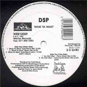 DSP  - What Ya Want