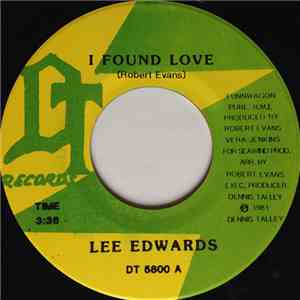 Lee Edwards - I Found Love (Instrumental) / Equal Love Opportunity