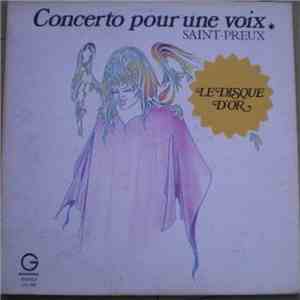 Saint-Preux - Concerto Pour Une Voix  - Le Disque D'Or