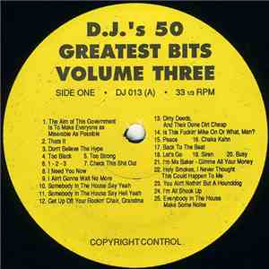 Various - D.J.'s 50 Greatest Bits Volume Three