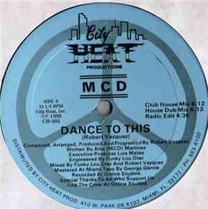 MCD  - Dance To This