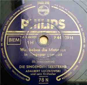 Die Singenden Seesterne, Adalbert Luczkovski Und Sein Orchester - Was Haben ...