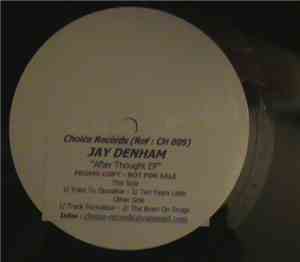 Jay Denham - After Thought EP