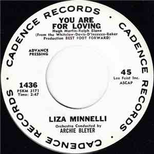 Liza Minnelli - You Are For Loving / What Do You Think I Am?