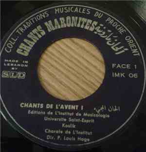 Chorale De L'Institut De Musicologie Université Saint Esprit - Kaslik - Chants De L'Avent I