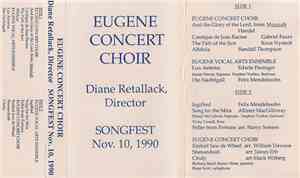 Eugene Concert Choir - Songfest Nov. 10, 1990