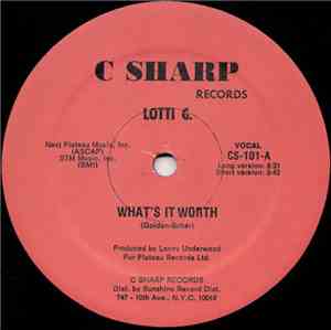 Lotti G. - What's It Worth