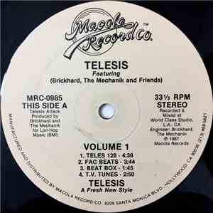 Telesis Featuring Brickhard, The Mechanik And Friends - Volume 1 / Volume 1 ...