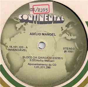 Abílio Manoel - Bloco Da Garoa / Lábios de Mel / Toda Minha Sede / Hino Do  ...