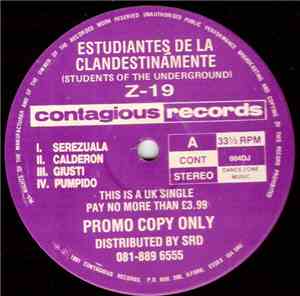 Estudiantes De La Clandestinamente (Students Of The Underground) - Z-19