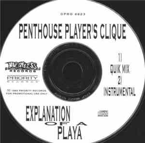 Penthouse Players Clique - Explanation Of A Playa